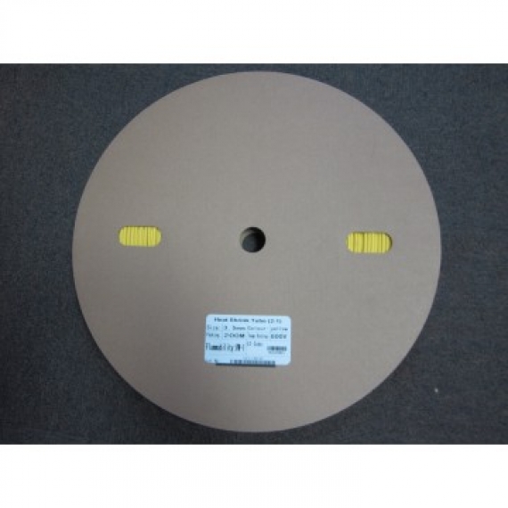 HEAT SHRINK TUBE YELLOW 3.0MMX200M